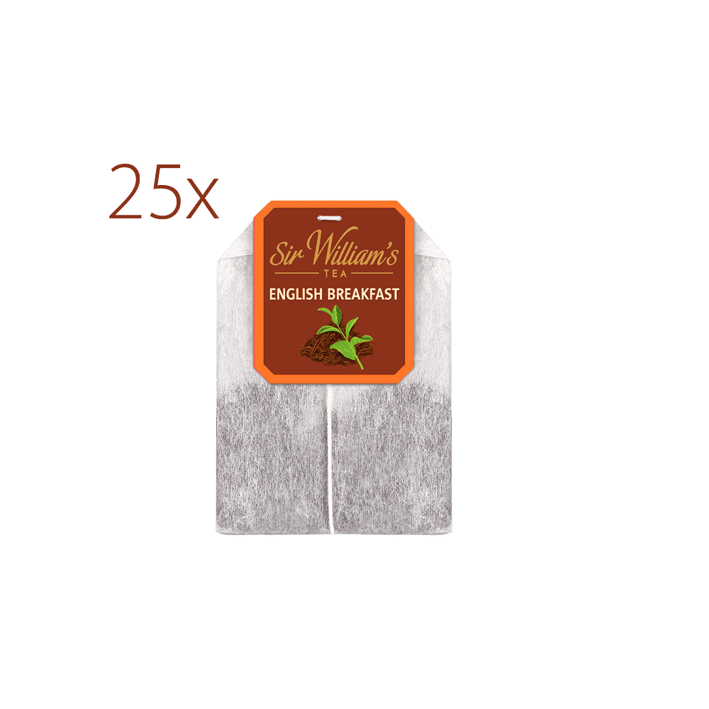  Czarna Herbata Sir William's Tea English Breakfast 25 Saszetek