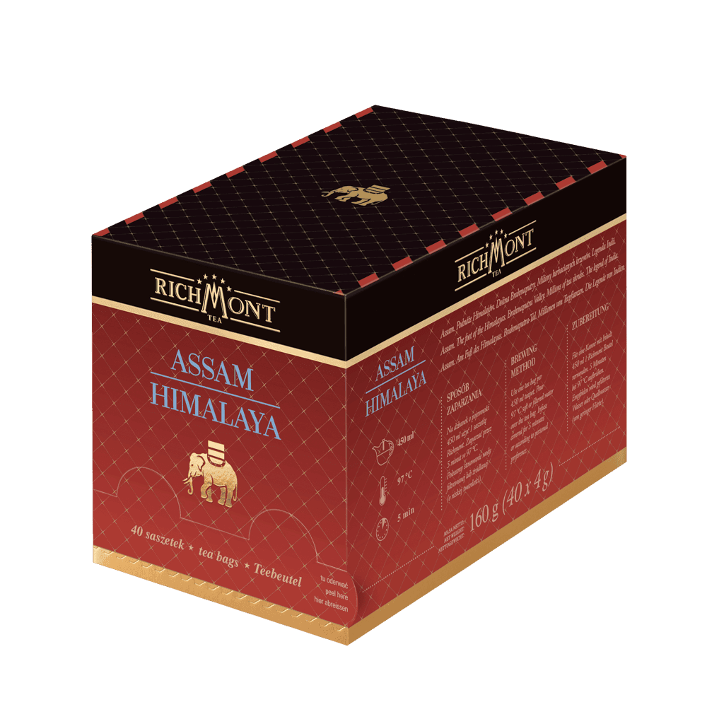 Czarna Herbata Richmont Assam 40 Saszetek