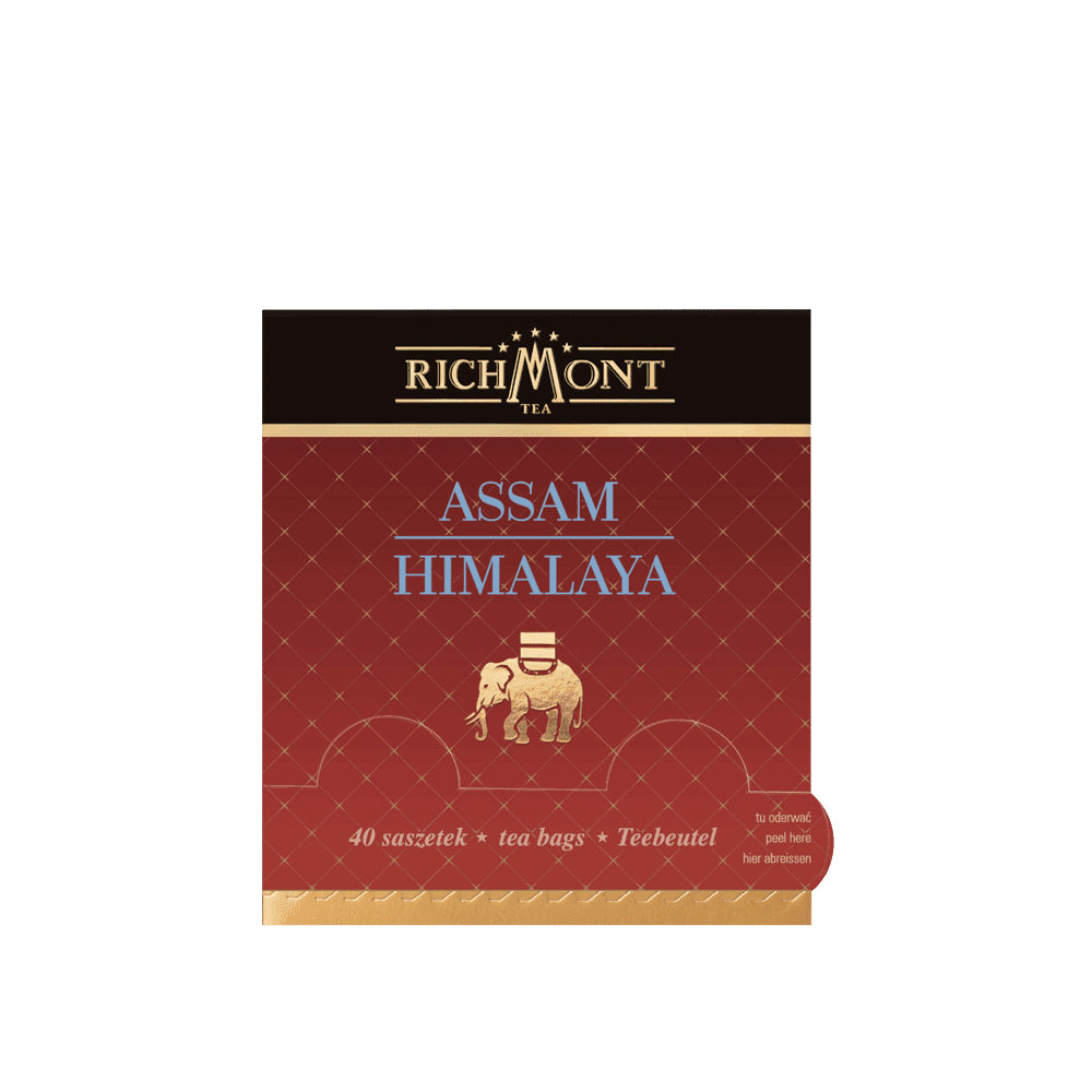 Czarna Herbata Richmont Assam 40 Saszetek